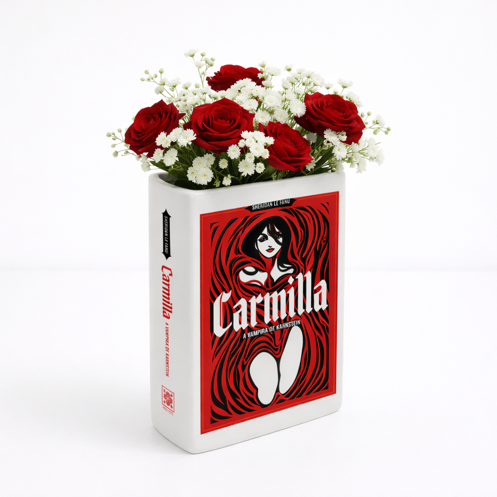 Carmilla ll Ceramic Book Vase