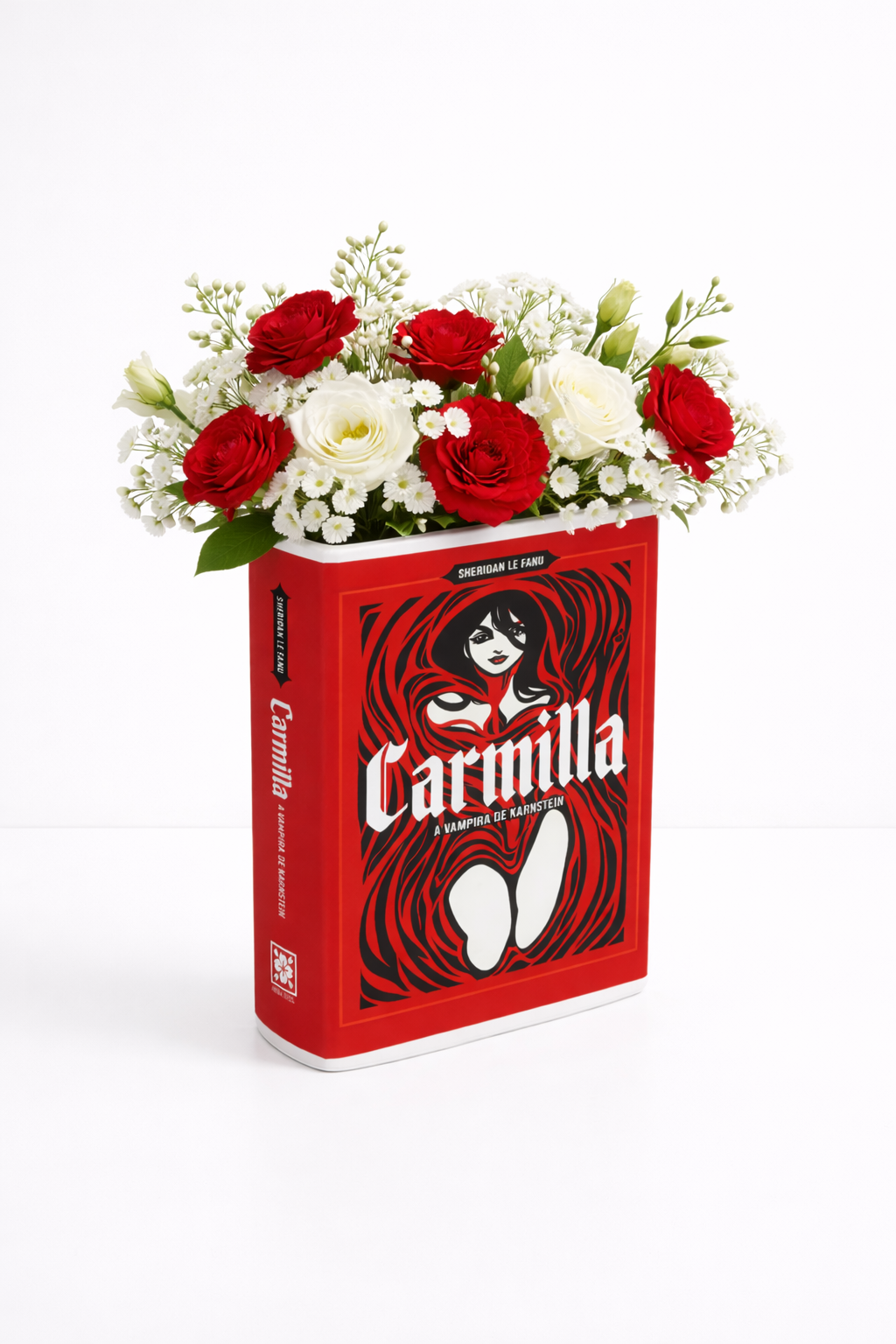 Carmilla Ceramic Book Vase
