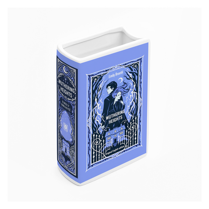 Wuthering Heights Ceramic Book Vase