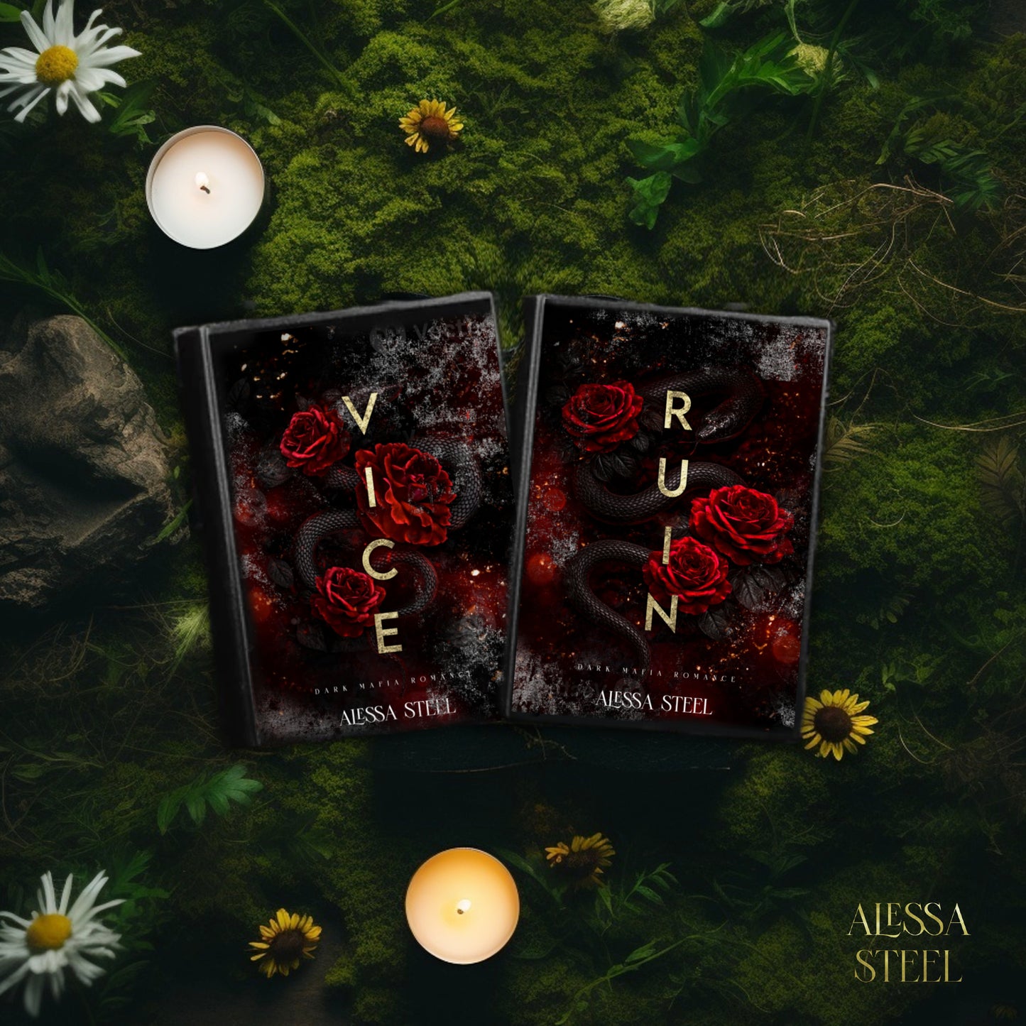 Crowned in Vice Duet: Dark Mafia Romance Bundle, Full Duet