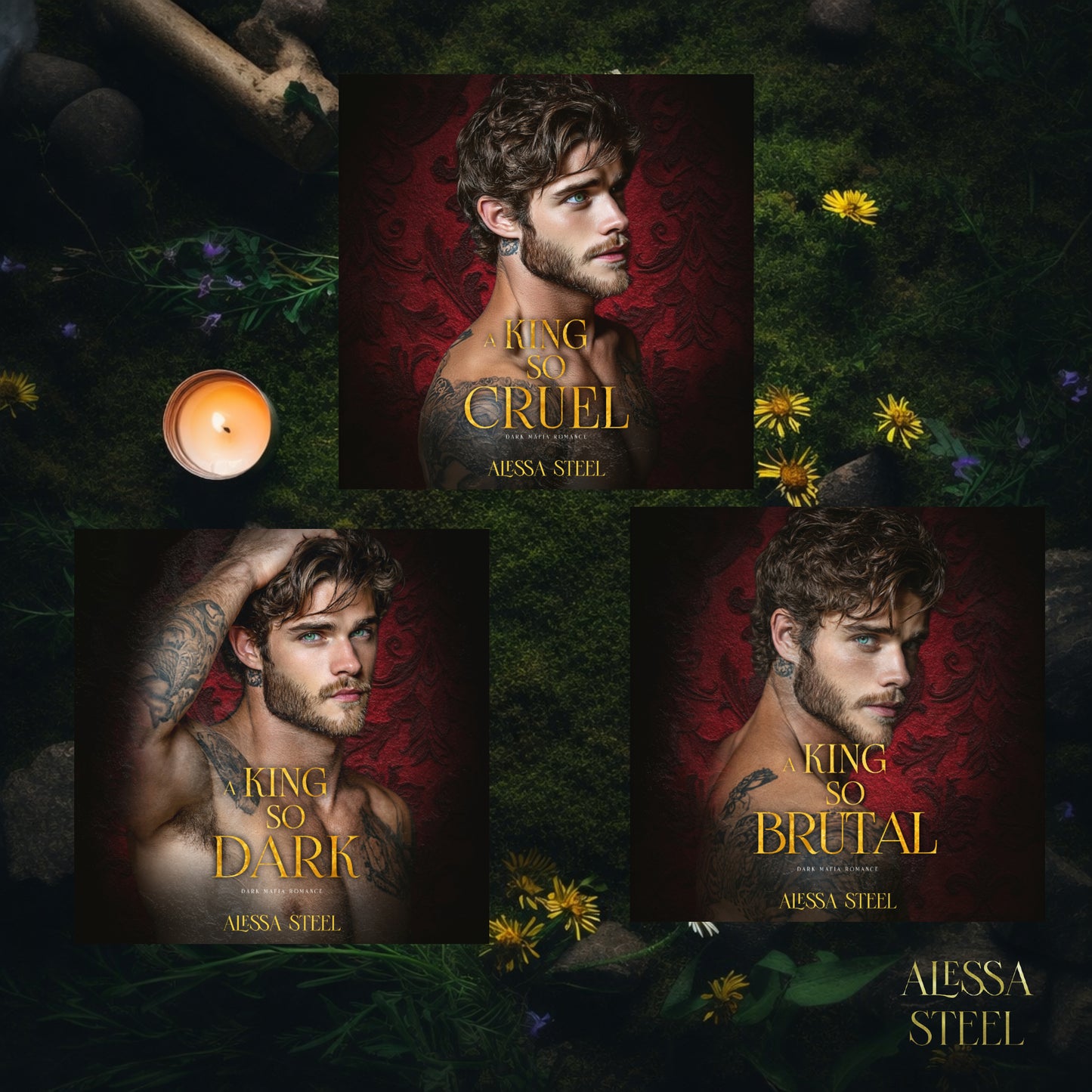 A Throne So Feared Series: Dark Mafia Romance Bundle, 3 Books in One!