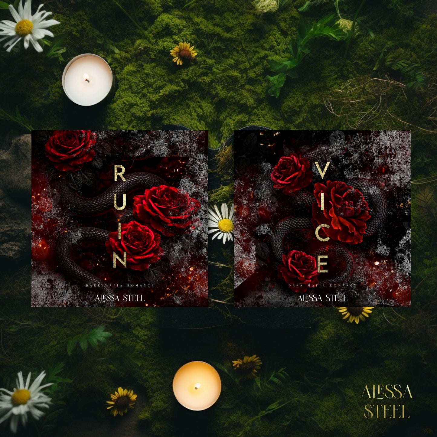 Crowned in Vice Duet: Dark Mafia Romance Bundle, Full Duet