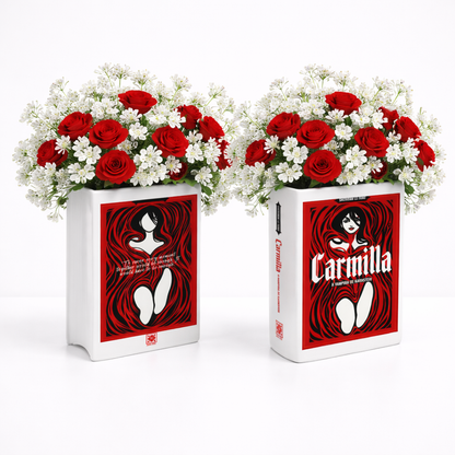 Carmilla ll Ceramic Book Vase