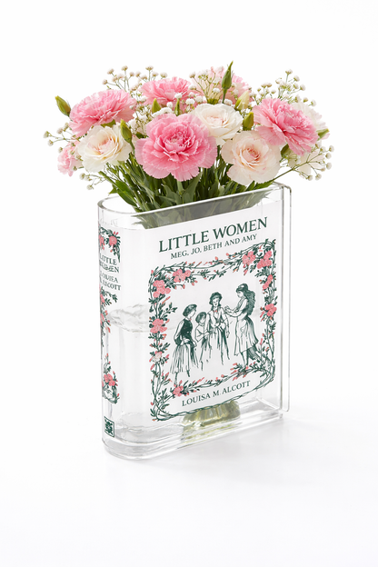 Little Women Acrylic Book Vase