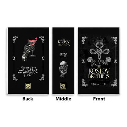 The Koslov Brothers Ceramic Book Vase