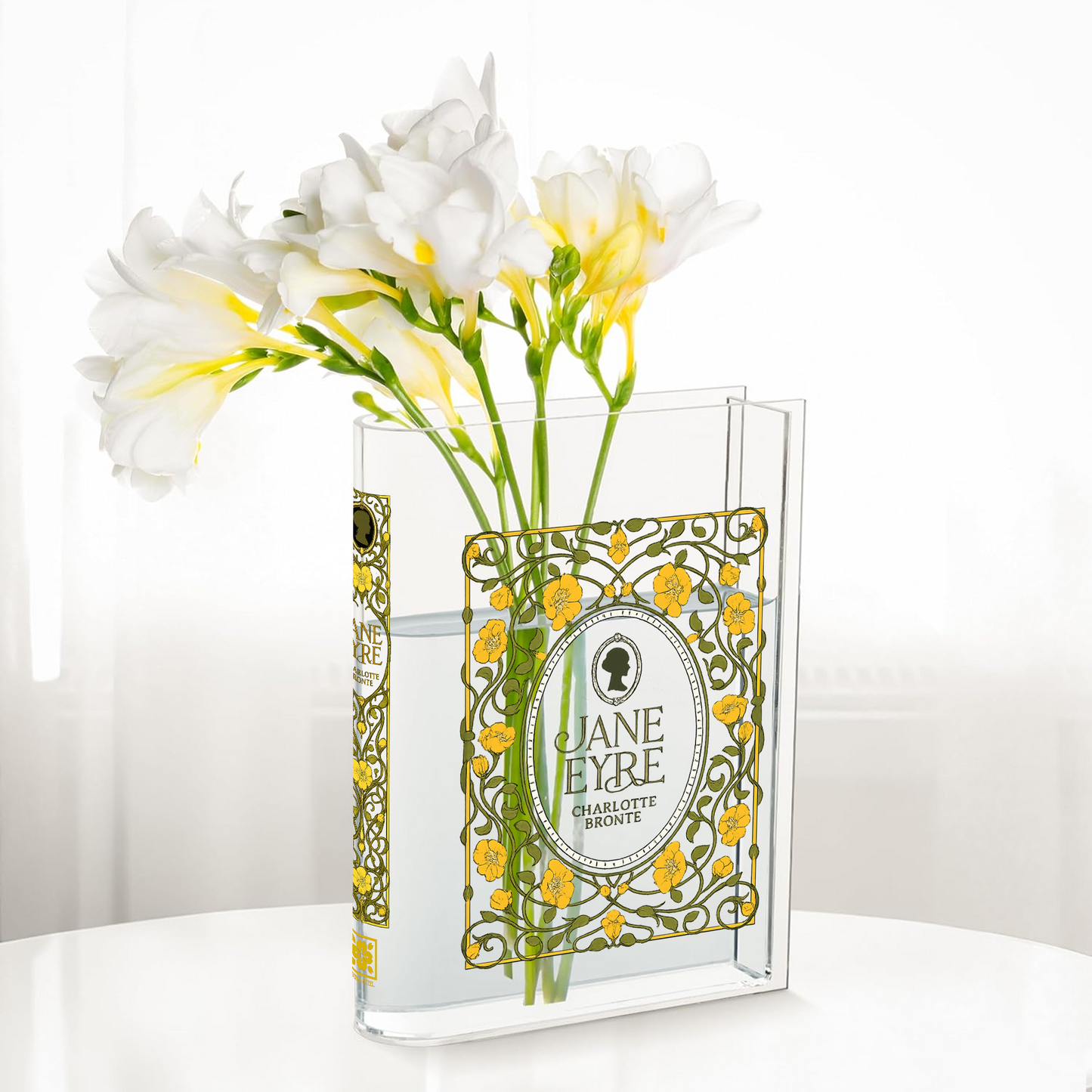 Jane Eyre Acrylic Book Vase