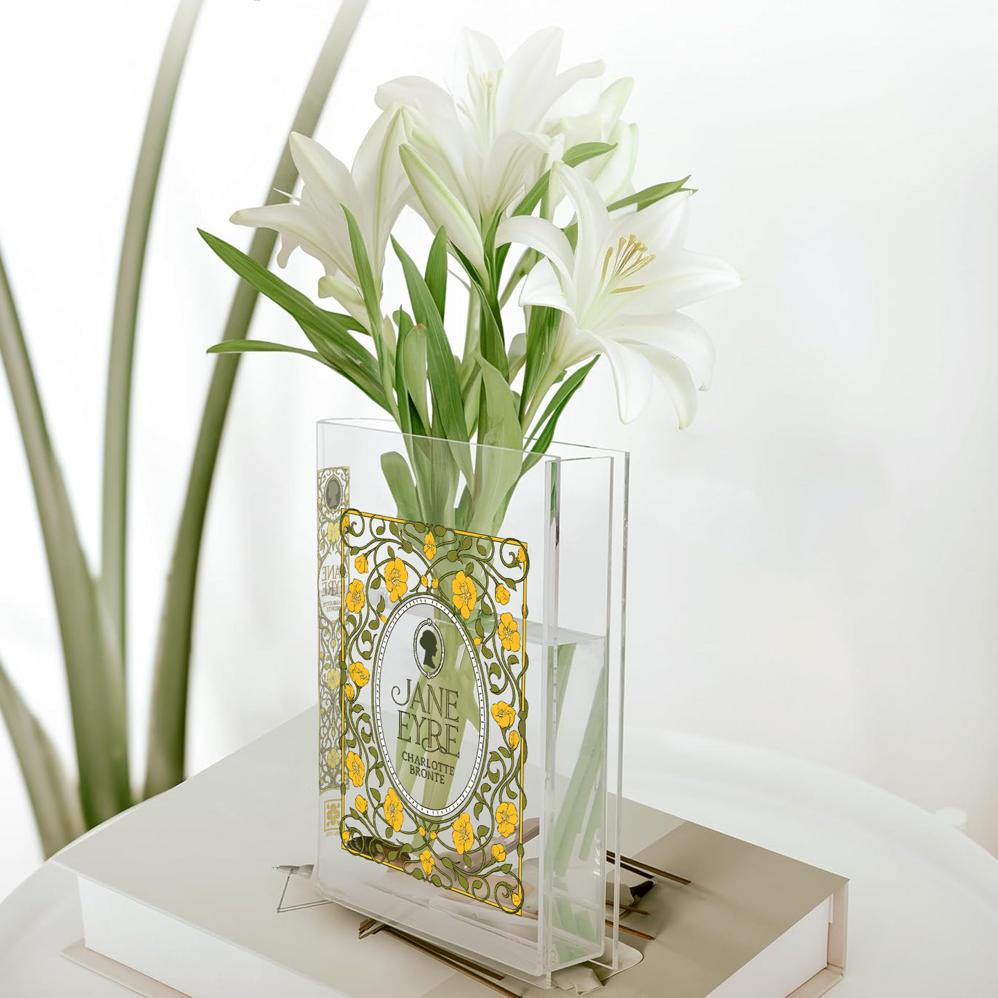 Jane Eyre Acrylic Book Vase
