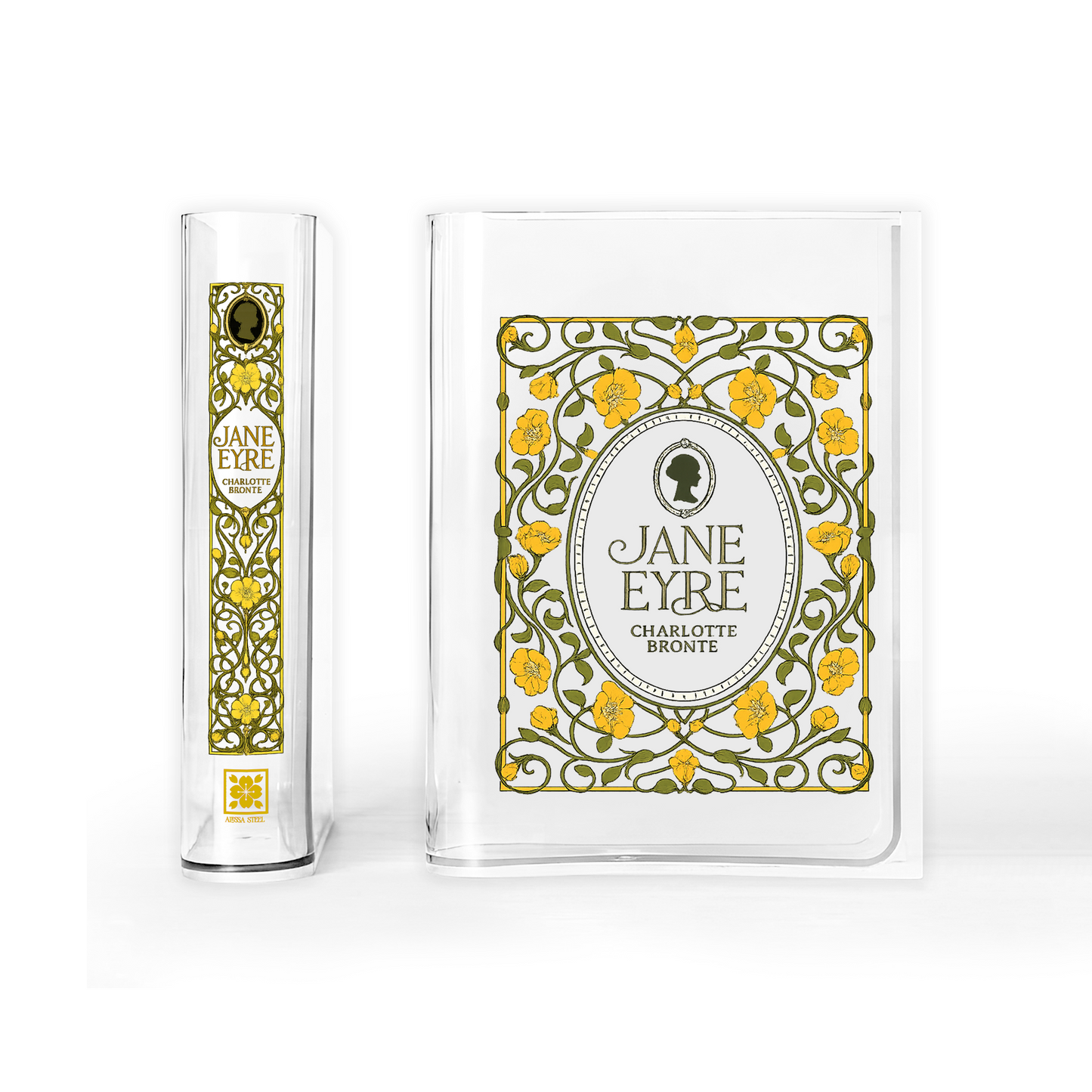Jane Eyre Acrylic Book Vase