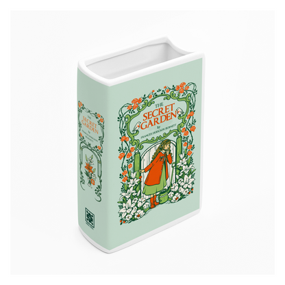 The Secret Garden  Ceramic Book Vase