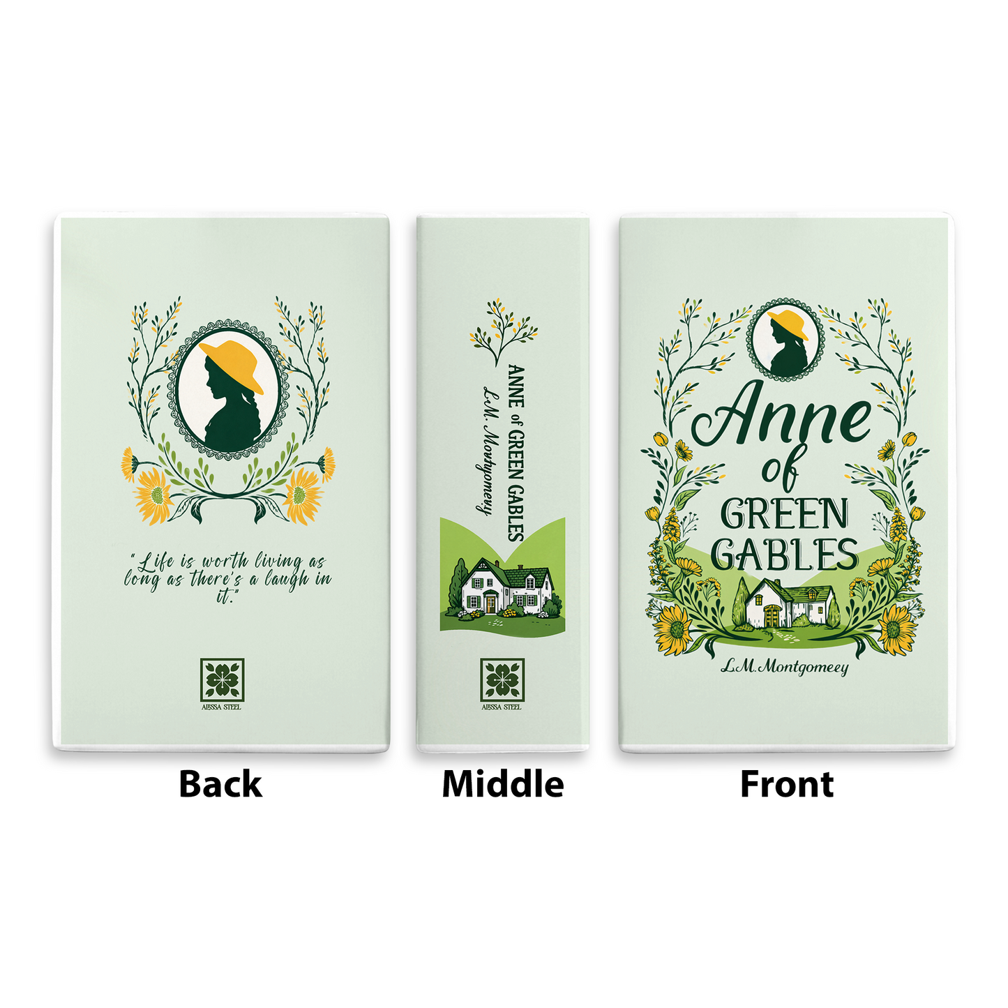 Anne of Green Cables Ceramic Book Vase