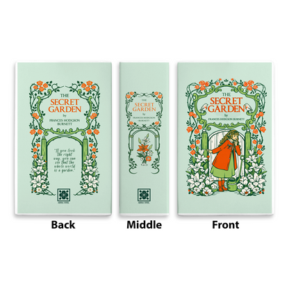 The Secret Garden  Ceramic Book Vase