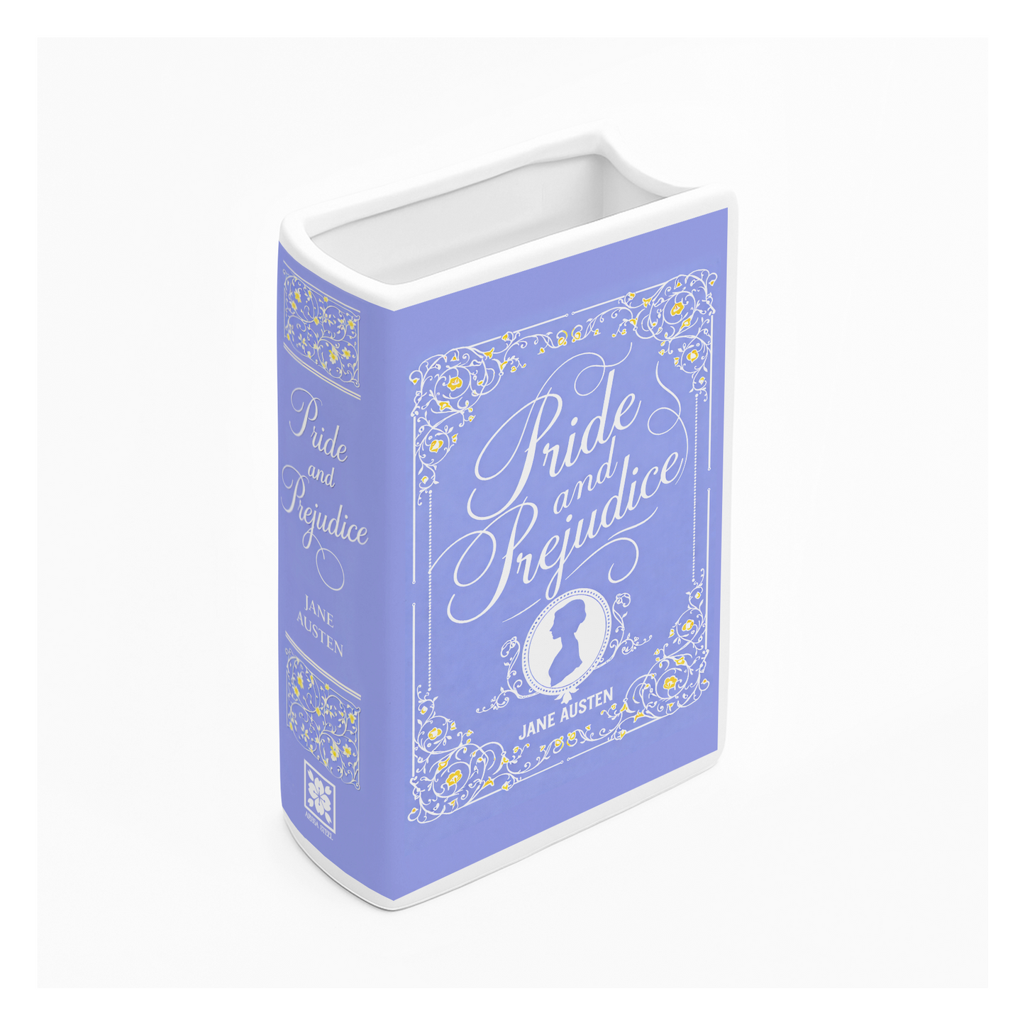 Pride and Prejudice Ceramic Book Vase