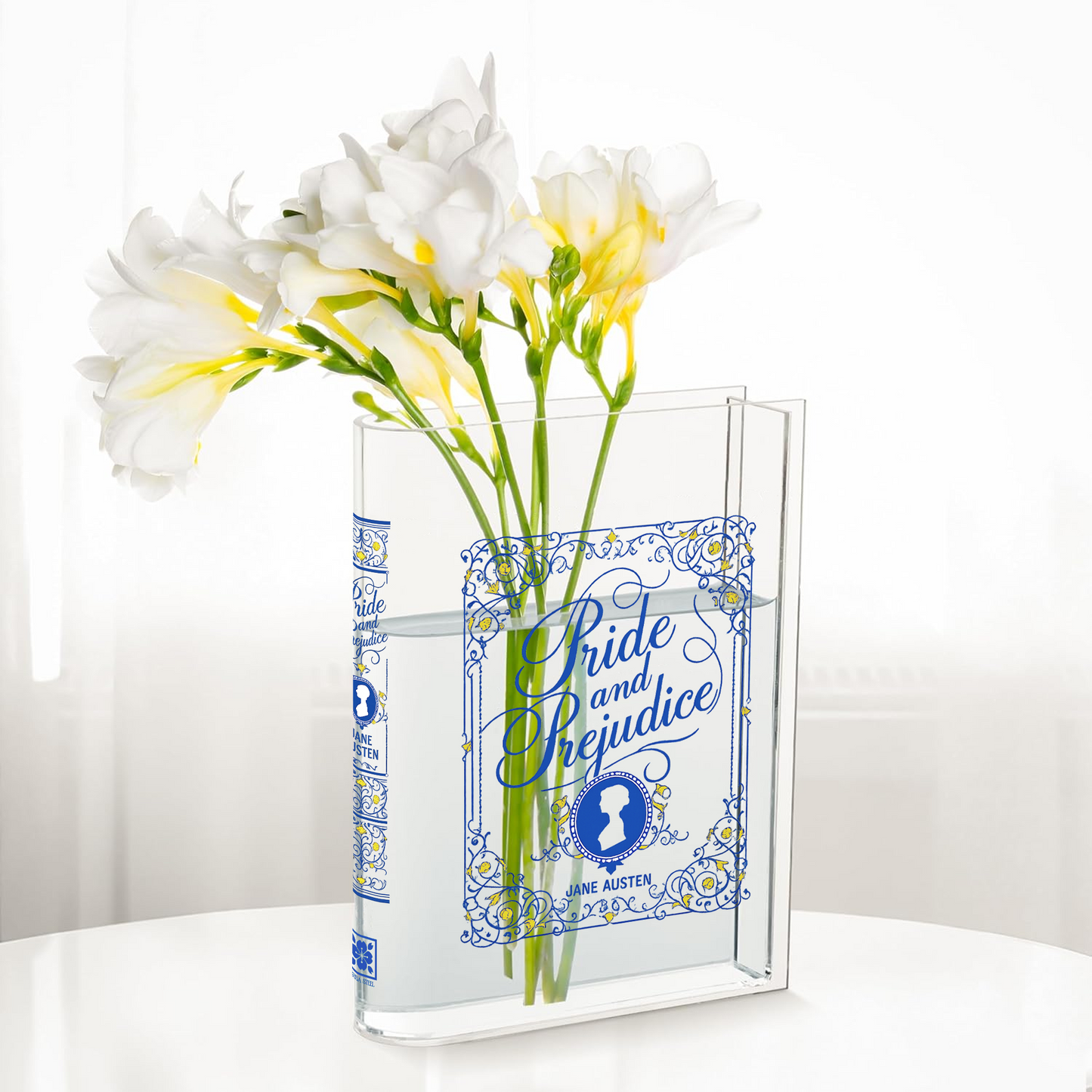 Pride and Prejudice Acrylic Book Vase