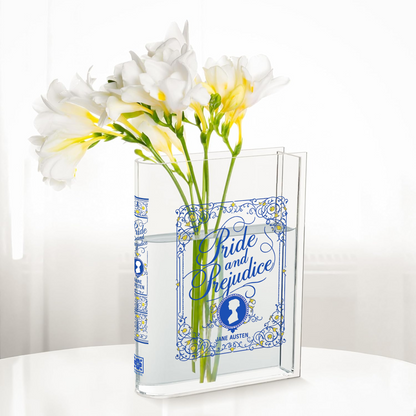 Pride and Prejudice Acrylic Book Vase