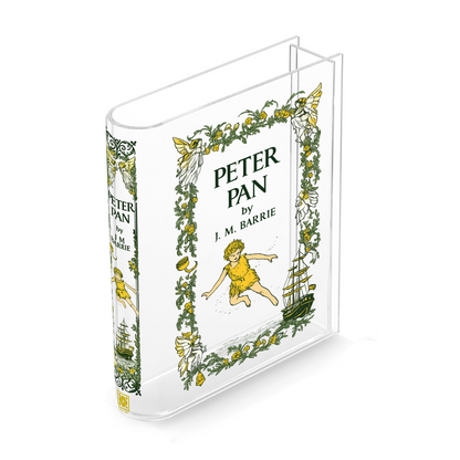 Peter Pan Acrylic Book Vase