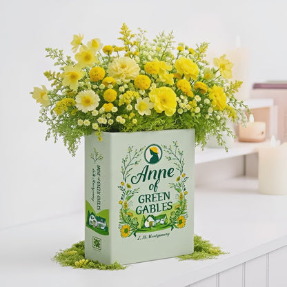 Anne of Green Cables Ceramic Book Vase